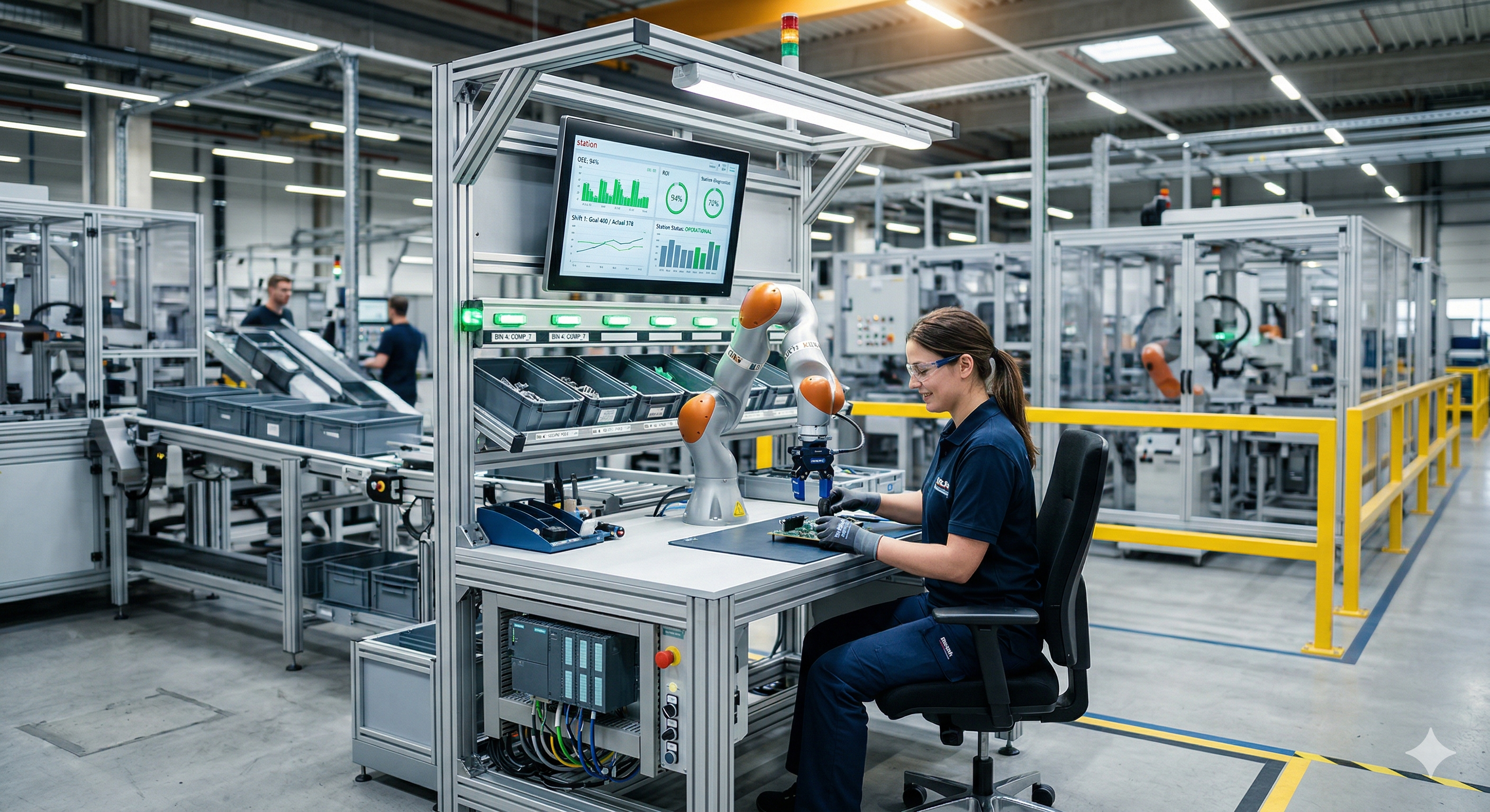 Zautomatyzowane stanowiska montażowe a ukryte koszty złej ergonomii. Kiedy inwestycja staje się koniecznością?